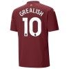 Conjunto (Camiseta+Pantalón Corto) Manchester City Grealish 10 Tercera Equipación 2024-25 - Niño